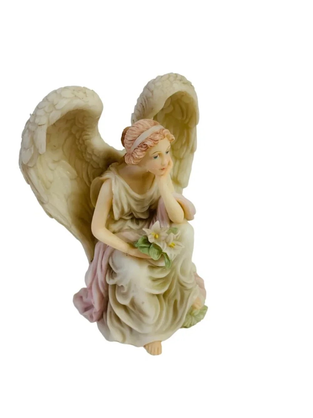 Vintage Seraphim Classics Ophelia Heart Seeker 67089 Roman Inc Angel Romantic